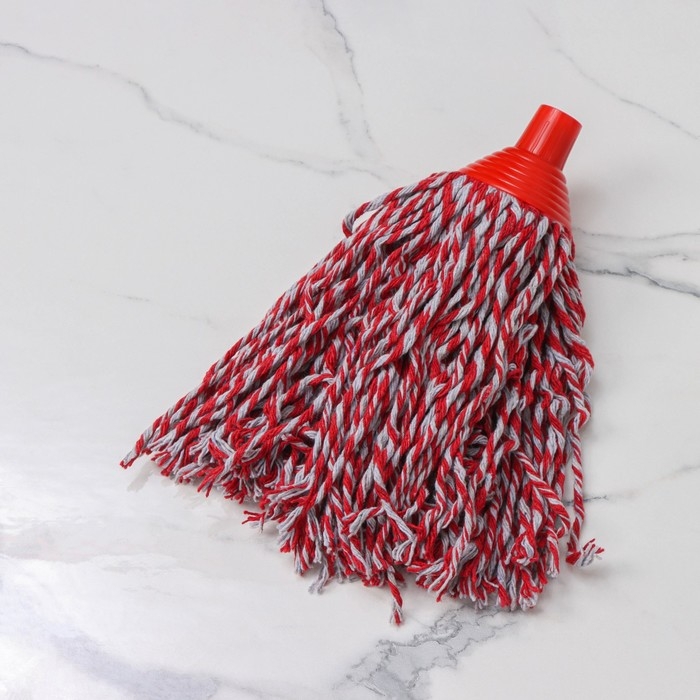 Насадка для швабры верёвочная Доляна, хлопок, 31&times;10&times;6,5, цвет МИКС