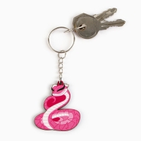 Подарочный новогодний набор &laquo;Новый год: Зменый характер&raquo; значок и брелок