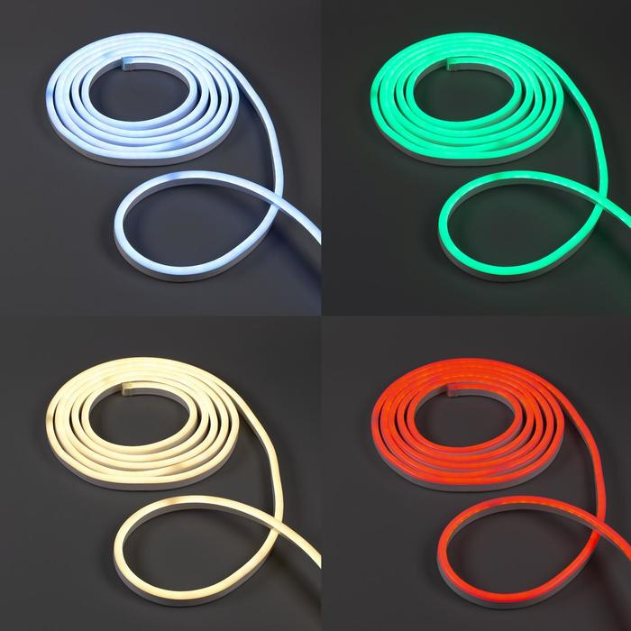 Гибкий неон Uniel 10 &times; 18 мм, IP67, 5 м, SMD5050, 80 LED/м, 220 В, свечение RGB