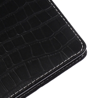 Телефонная книга А5, 64 листа deVENTE. Wild, твердая обложка из искусственной кожи с поролоном, кремовый блок 70 г/м2, чёрный Телефонная книга А5, 64 листа deVENTE. Wild, твердая обложка из искусственной кожи с поролоном, кремовый блок 70 г/м2, чёрный