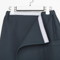 Полотенце банное Этель «Килт» с карманом 60*140 см. цв. темно-зеленый металлик, 100% хл, вафля 240 г/м2 Полотенце банное Этель «Килт» с карманом 60*140 см. цв. темно-зеленый металлик, 100% хл, вафля 240 г/м2