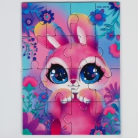 Пазлы с мягкой игрушкой &laquo;Зайка&raquo;