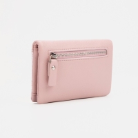 Кошелёк женский на магните, цвет розовый
