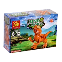 Конструктор блочный &laquo;Динозавры&raquo;, 12 видов, МИКС
