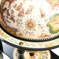 Глобус бар декоративный "Карта странника" с подставкой внизу 41,6х41,6х56 см Глобус бар декоративный "Карта странника" с подставкой внизу 41,6х41,6х56 см