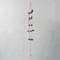 Музыка ветра металл "Дуги" 6 колокольчиков 80 см Музыка ветра металл "Дуги" 6 колокольчиков 80 см