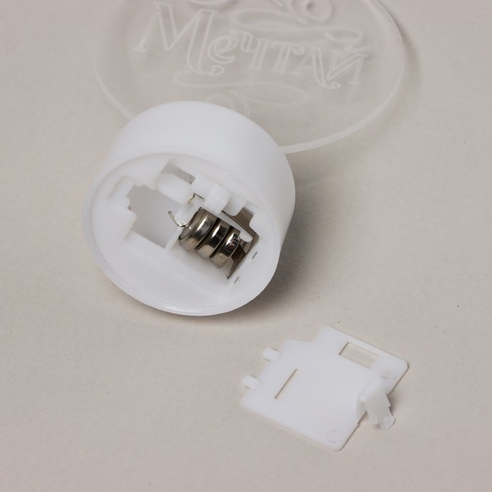 Мини - светильник на Новый Год &laquo;Новогодняя коллекция:Мечтай&raquo;, диам. 6 см, модель E-35