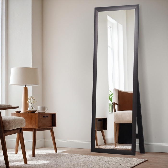 Зеркало, напольное, 63×180 см, рама МДФ, 55 мм Зеркало, напольное, 63×180 см, рама МДФ, 55 мм