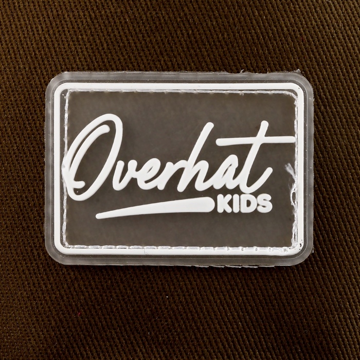 Кепка детская для мальчика Overhat, цвет коричневый, р-р 52-54, 5-7 лет Кепка детская для мальчика Overhat, цвет коричневый, р-р 52-54, 5-7 лет