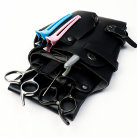 Сумка для мастера, 23 × 12 см, длина ремня 119 см, цвет чёрный Сумка для мастера, 23 × 12 см, длина ремня 119 см, цвет чёрный