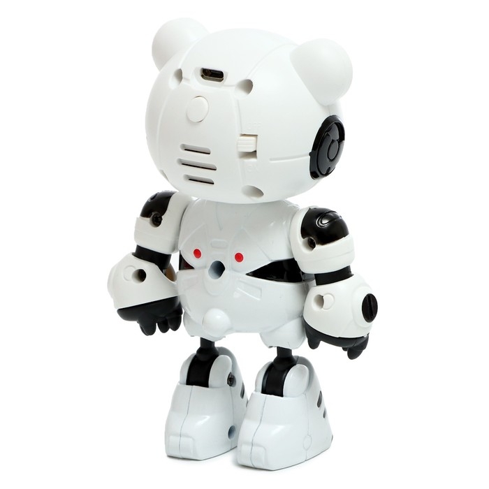 Робот «Пэнди», запись голоса, реагирует на прикосновение, световые и звуковые эффекты, металлический Робот «Пэнди», запись голоса, реагирует на прикосновение, световые и звуковые эффекты, металлический