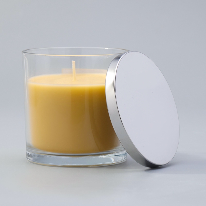 Свеча ГИГАНТ ароматическая в стакане Свеча ГИГАНТ ароматическая в стакане "Ванильный кекс", соевый воск, 10х10 см