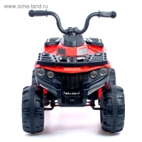 Электромобиль &laquo;Квадрик&raquo;, цвет красный