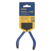 Бокорезы ТУНДРА mini, никелированные, двухкомпонентные рукоятки, 110 мм Бокорезы ТУНДРА mini, никелированные, двухкомпонентные рукоятки, 110 мм