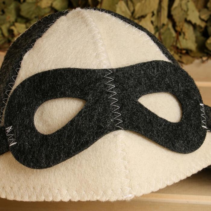 Шапка банная пилота Шапка банная пилота "Пар крепче настроение выше"