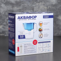 Фильтр-кувшин &laquo;аквафор-Стандарт&raquo;, 2,5 л, цвет голубой