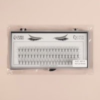 Набор накладных ресниц &laquo;Классика&raquo;, пучки, 10, 12, 14 мм, толщина 0,07 мм, изгиб D, 10 D