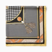 Платок женский MINAKU 70*70 см, черный Платок женский MINAKU 70*70 см, черный