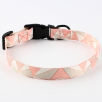 Набор &laquo;Ромбы&raquo;, застёжка - фастекс, поводок 2 м и ошейник 28-46 см