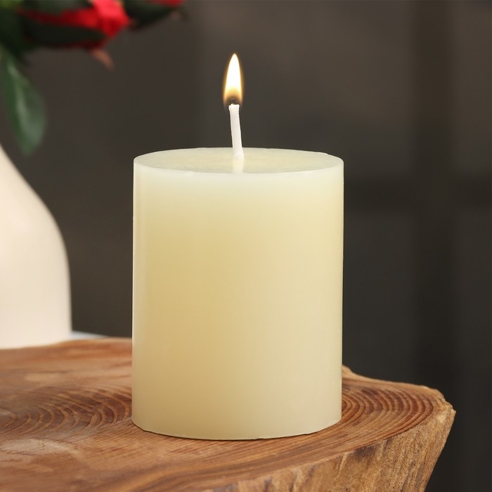 Свеча-цилиндр ароматическая Свеча-цилиндр ароматическая "Гардения жасминовидная", 6х7,5 см