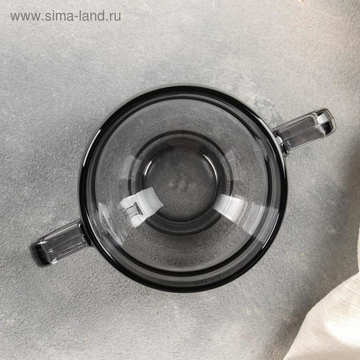 Бульонница стеклянная &laquo;Грей&raquo;, 480 мл