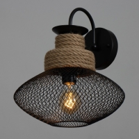 Бра "Эллеб" 1хЕ27 черный 32х32х35см Бра "Эллеб" 1хЕ27 черный 32х32х35см