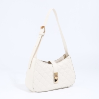 Сумка-багет на молнии, цвет белый Сумка-багет на молнии, цвет белый