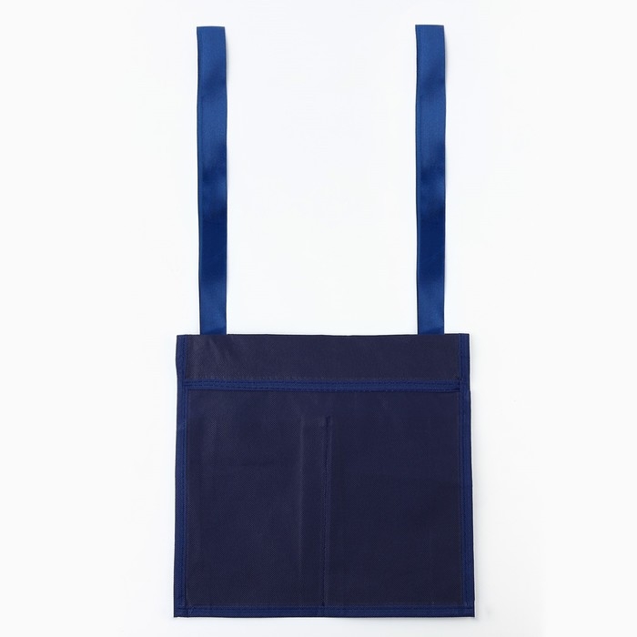 Органайзер для хранения вещей на детскую кроватку &laquo;Наше маленькое чудо&raquo; для мальчика, 2 отделения