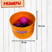 Набор для сортировки &laquo;Разноцветный урожай&raquo;, по методике Монтессори