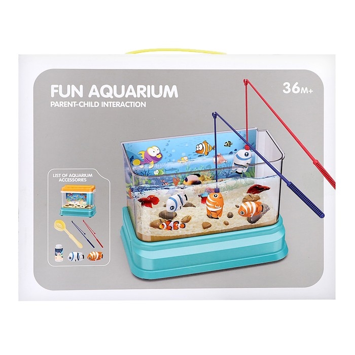 Интерактивная игрушка &laquo;Аквариум&raquo;, 2 рыбки