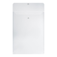 Папка-конверт на кнопке А4, 150 мкм, BRAUBERG, прозрачная Папка-конверт на кнопке А4, 150 мкм, BRAUBERG, прозрачная