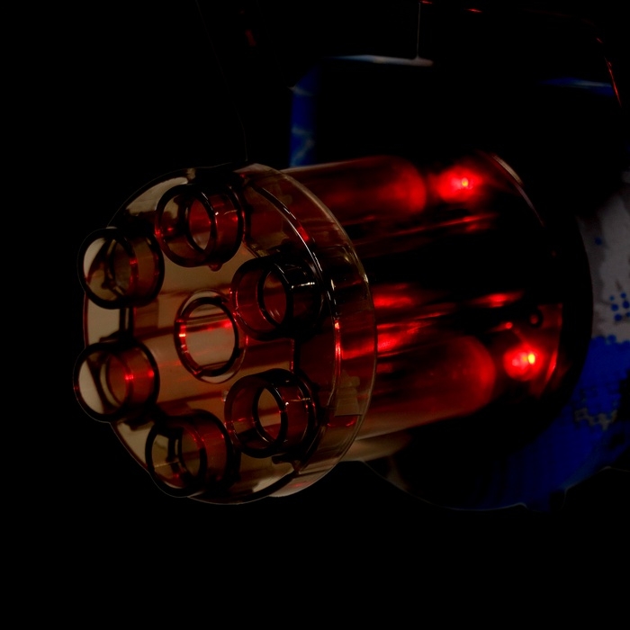 Бластер Бластер "Миниган", стреляет мягкими и гелевыми пулями, работает от аккумулятора