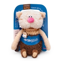 Мягкая игрушка «Кот Капучино», 19 см Мягкая игрушка «Кот Капучино», 19 см