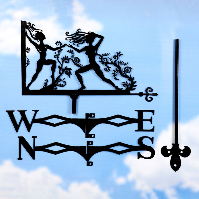 Флюгер "Нимфы" большой 50*60 см