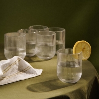 Набор стаканов стеклянных SL Home &laquo;Модерн&raquo;, 260 мл, 7,5&times;9,5 см, цвет прозрачный