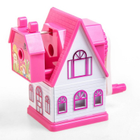 Точилка механическая с контейнером "Домик", МИКС Точилка механическая с контейнером "Домик", МИКС