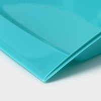 Веник для пола с совком &laquo;Практик&raquo;, цвет бирюзовый