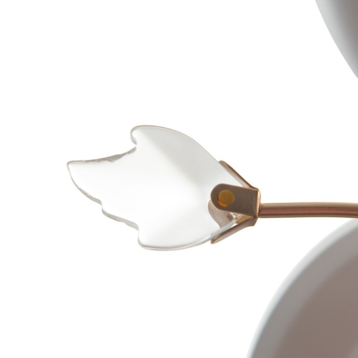 Бра "Рукси" Е27 40Вт бело-золотой 27х18х15 см