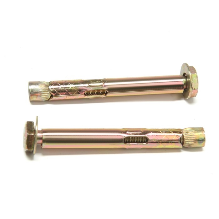 Анкерный болт ЛОМ, оцинкованный, 10х80 мм, 75 шт