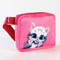 Сумка детская "Кошечка", плюшевая Сумка детская "Кошечка", плюшевая
