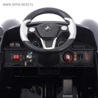 Электромобиль MERCEDES-BENZ 300SL, с радиоуправлением, свет и звук, цвет черный Электромобиль MERCEDES-BENZ 300SL, с радиоуправлением, свет и звук, цвет черный