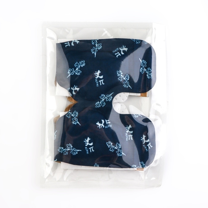 Бандаж самонагревающийся для коленного сустава, 14 &times; 18 &times; 0,5 см, цвет синий