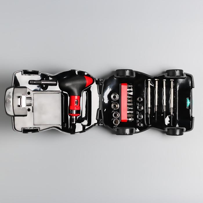 Набор инструментов Набор инструментов "Крутого Нового года. Побеждай" с фонарем, 25 предметов