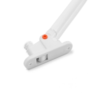 Газлифт 120N CAPPIO, с доводчиком, бесшумное открывание/закрывание, белый