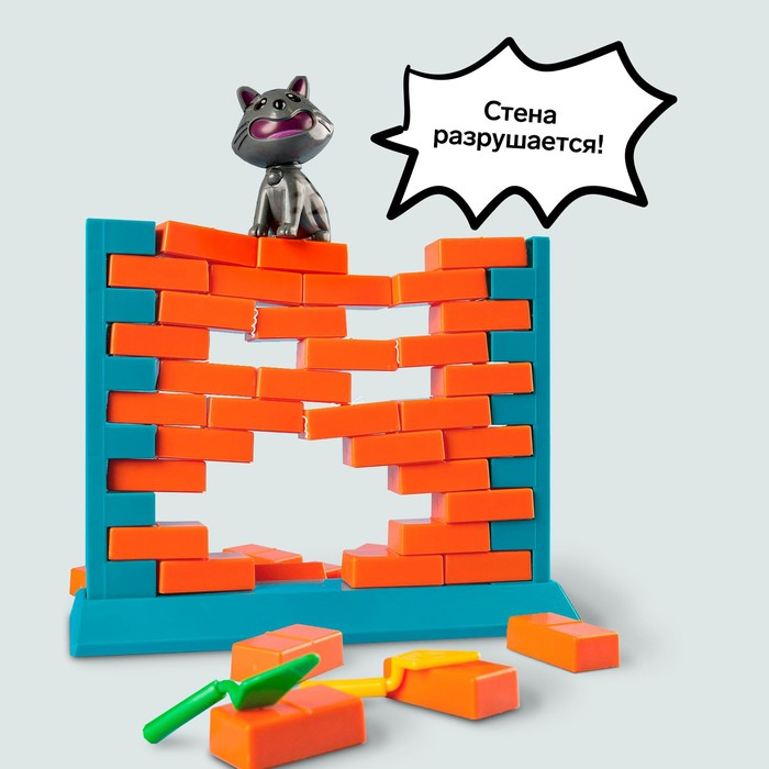 Настольная игра «Спаси кота», ловкость, 2-4 игрока, 3+ Настольная игра «Спаси кота», ловкость, 2-4 игрока, 3+
