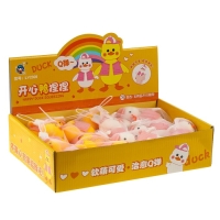 Мялка &laquo;Уточка&raquo; с пастой, цвета МИКС