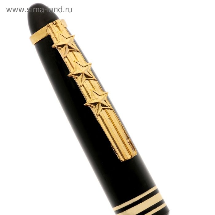 Ручка шариковая синяя паста 1.0 мм &laquo;Настоящий герой&raquo; пластик, подарочная