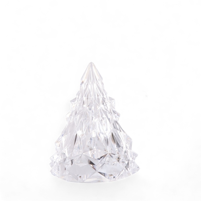 Светильник "Ледяная елка" LED 3хLR44 7х7х8,5см