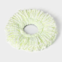 Насадка для швабры с отжимом - центрифугой Доляна, длина нитей 10 см, микрофибра, цвет МИКС