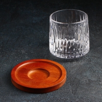 Стакан стеклянный на подставке &laquo;Торн&raquo;, 250 мл